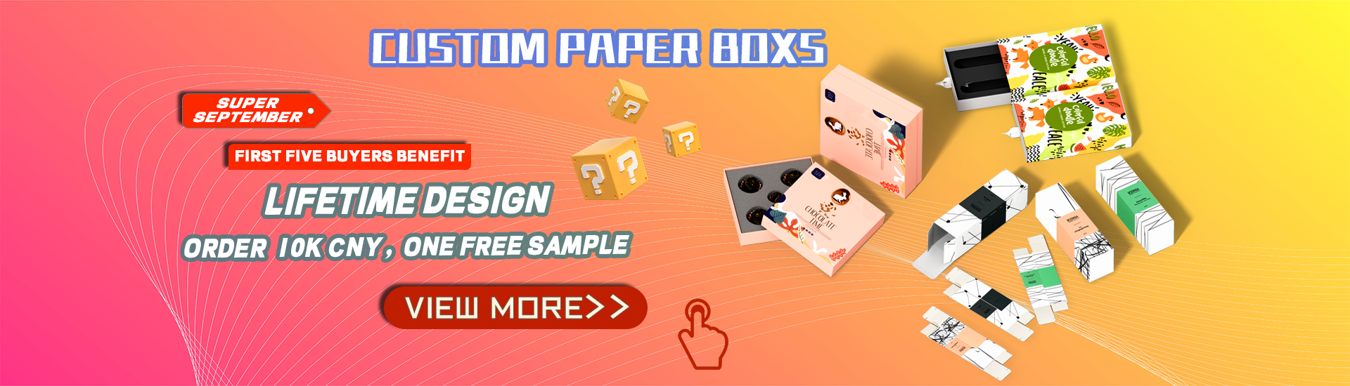 Custom Gift Paper Boxes