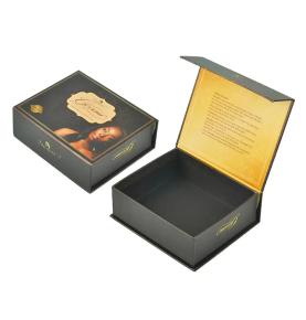 Custom Printed Hair Extension Magnetic Closure Gift Boxes With Logo Desiging Wigs Packaging