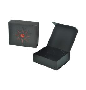 Custom Matte Black Luxury Foldable Hard Paper Adult Sex Toy Magnetic Closure Gift Boxes