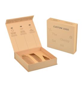 Custom Logo Cardboard Nail Polish Bottles Magnetic Box Book Shaped Gift Printed Boxes