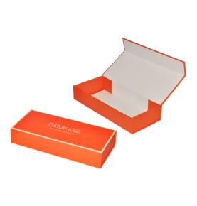 Customized Logo Luxury Whiskey Stone Packaging Red Book Shaped Cardboard Wine Gift Boxes