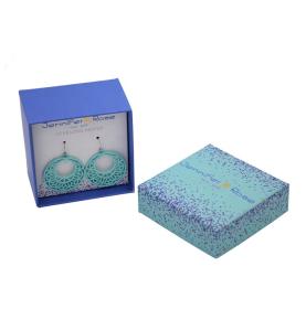 Manufacturer 2 Piece Jewelry Packaging Square Rigid Gift Lid And Base Bracelet Gift Box