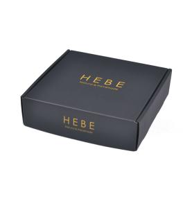 Custom Printed Black Skincare Shipping Boxes Skin Care Cream Packaging Boxes For Sale