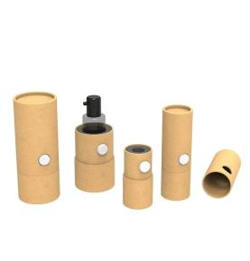 Custom Child Resistant Vape Cartridge Paper Tube Child-Resistant Cardboard Tubes 