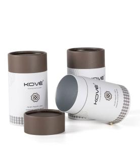 Luxury Aluminum Foil Paper Tube Box With for Coffee Bean Packaging 