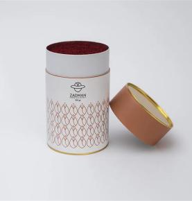 Kraft Paper Tube Food Packaging Almonds Paper Canister For Nuts